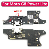 Charging Port PCB Board For Moto G8 Power Lite ( ICs , Support Fast Charging)