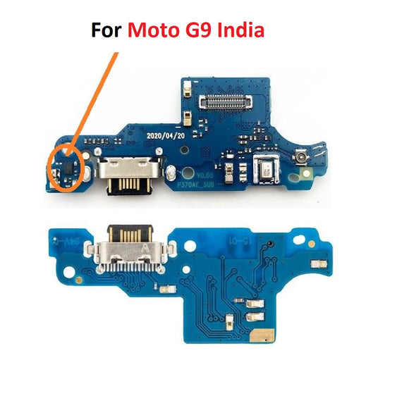 Charging Port / PCB CC Board For Moto G9 India