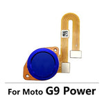 Fingerprint Sensor Scanner For Moto G9 Power : Electric Violet