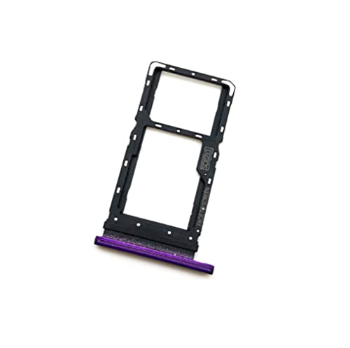 SIM Card Holder Tray For Moto One Macro : Violet