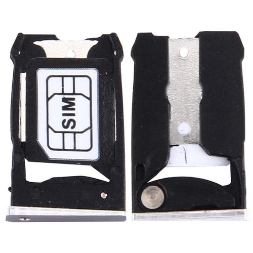 SIM Card Holder Tray For Motorola Moto X2 : Silver