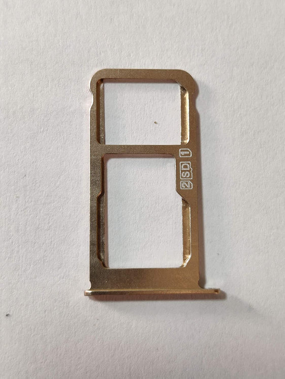 SIM Card Holder Tray For Nokia 6.1 Plus : Gold