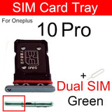 SIM Card Holder Tray For OnePlus 10 Pro : Green