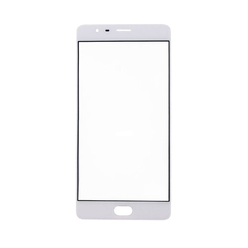 Front Glass For OnePlus 3T : White