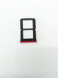 SIM Card Holder Tray For Oneplus 6 : Red
