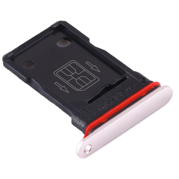 SIM Card Holder Tray For OnePlus 8 : Glow / White
