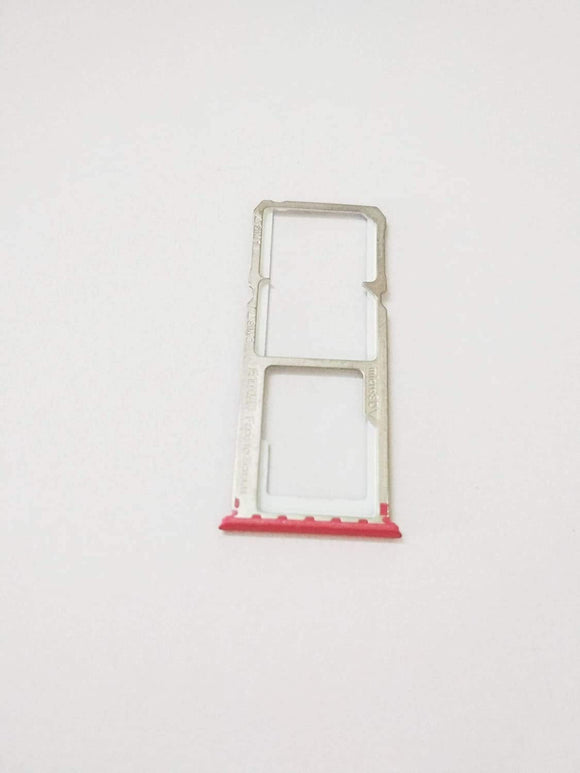 SIM Card Holder Tray For Oppo A83 2018 : Red