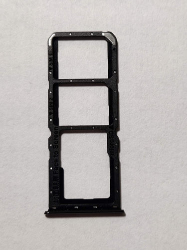 SIM Card Holder Tray For Oppo F15 : Black