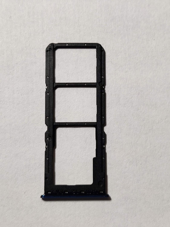 SIM Card Holder Tray For Oppo F15 : Blue