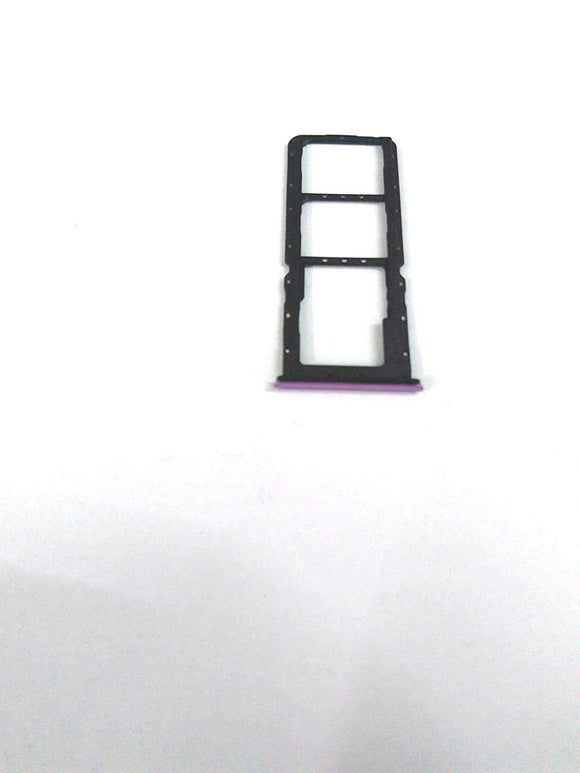 SIM Card Holder Tray For Oppo F9 Pro : Purple
