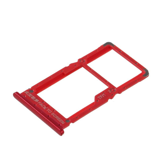 SIM Card Holder Tray For Pocophone Poco F1 : Red