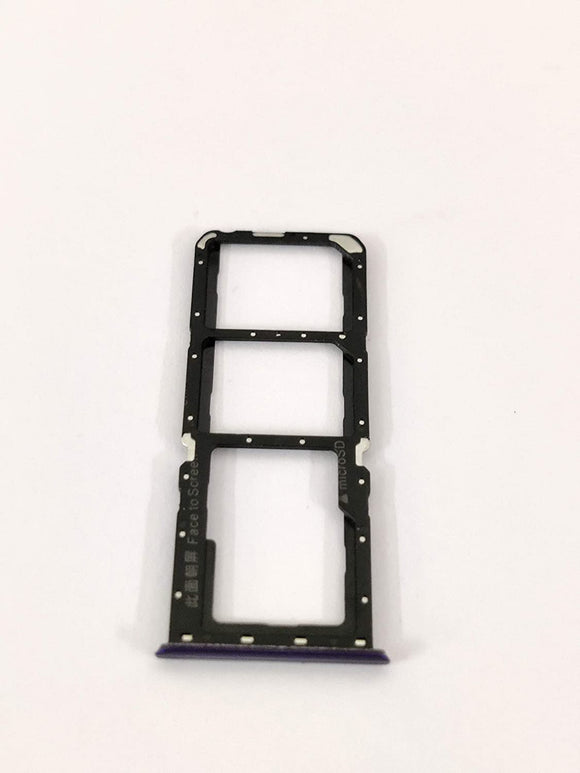 SIM Card Holder Tray For Realme 3 Pro : Purple