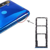 SIM Card Holder Tray For Realme 7 Pro / RMX2170 : Blue