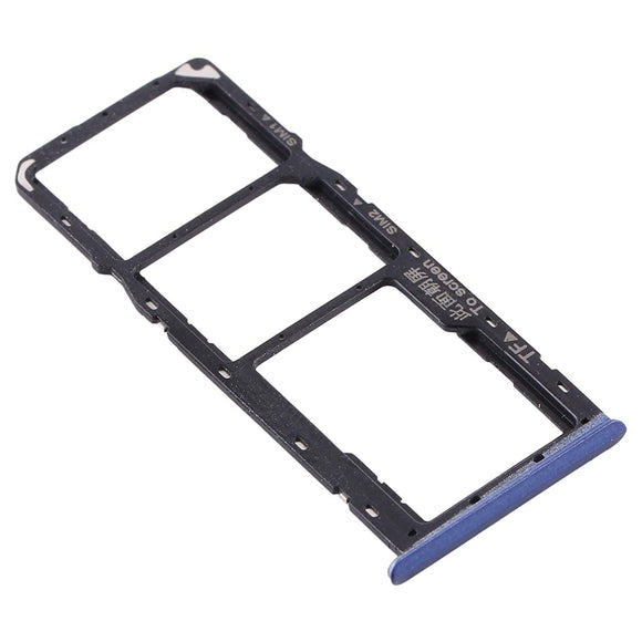 SIM Card Holder Tray For Realme C21 / RMX3201: Blue
