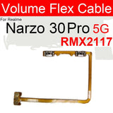 Volume Flex Cable For Realme Narzo 30 Pro (RMX2117)