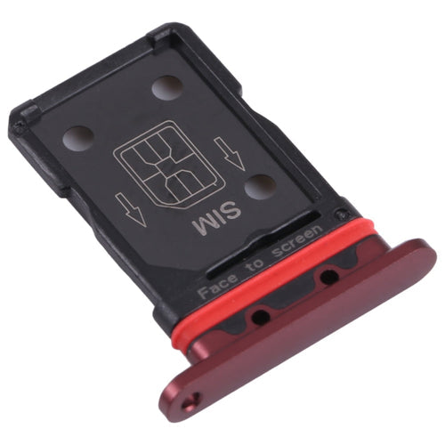 SIM Card Holder Tray For Realme X50 Pro : Red