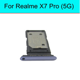 SIM Card Holder Tray For Realme X7 Pro : Black