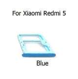 SIM Card Holder Tray For Xiaomi Redmi 5 : Blue