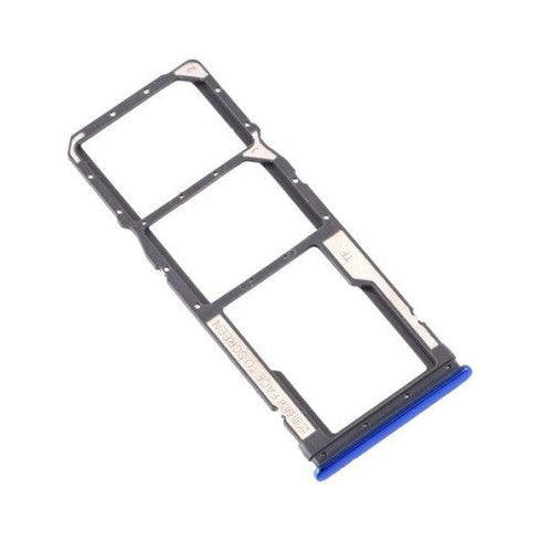 SIM Card Holder Tray For Xiaomi Redmi 9 (India) : Blue