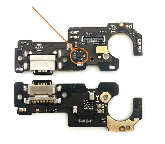 Charging Port / PCB CC Board For Redmi Note 10 5G (ICs Fast Charging)