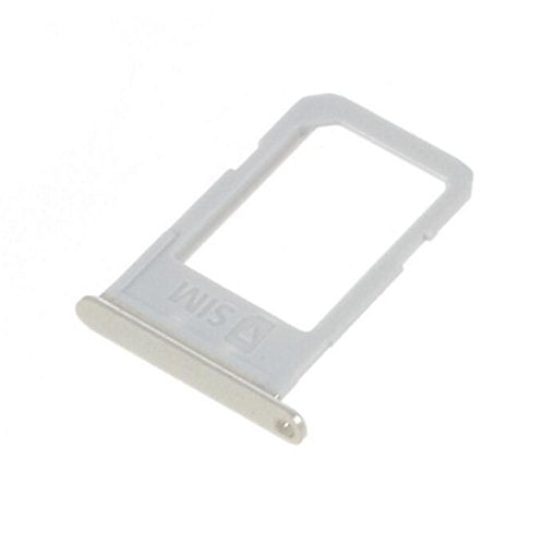 SIM Card Holder Tray For Samsung S6 Edge Plus G928 : Silver