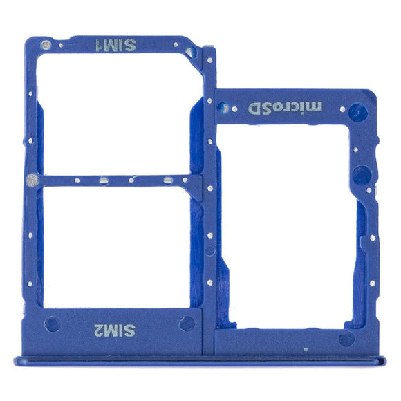 SIM Card Holder Tray For Samsung A40 : Blue