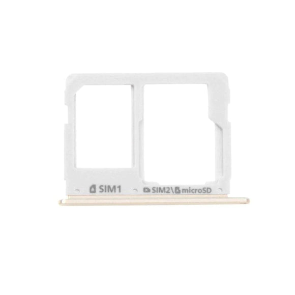 SIM Card Holder Tray For Samsung A3 2016 : Gold