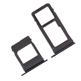 SIM Card Holder Tray For Samsung A7 2017 / A720 : Black