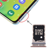 SIM Card Holder Tray For Samsung Galaxy A80 : Gold