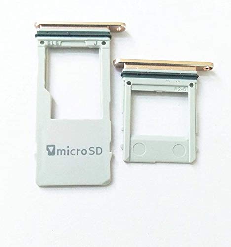 Single SIM Card Holder Tray For Samsung A8 2018 : Gold