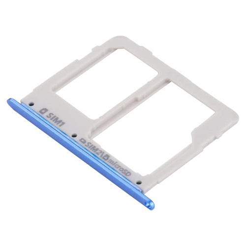 SIM Card Holder Tray For Samsung C7 Pro : Blue