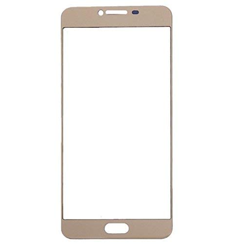 Front Glass For Samsung Galaxy C7 : Gold