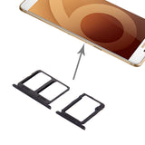 SIM Card Holder Tray For Samsung Galaxy C9 Pro / C900F : Black