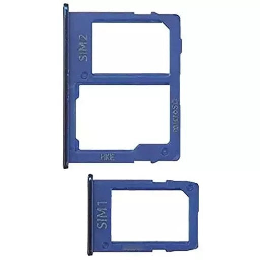 SIM Card Holder Tray For Samsung Galaxy J4 Plus / J415 : Blue