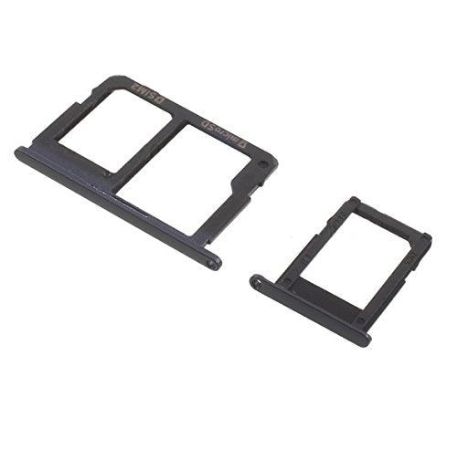 SIM Card Holder Tray For Samsung Galaxy J5 / J7 Prime : Black