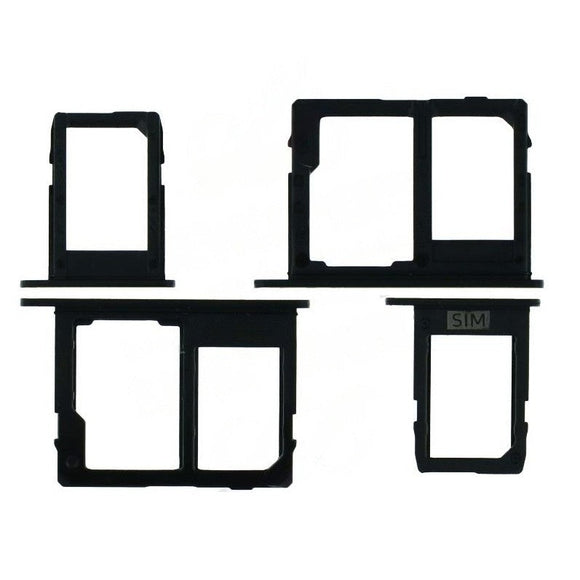 SIM Card Holder Tray For Samsung On6 : Black