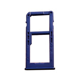 SIM Card Holder Tray For Samsung Galaxy M40 : Blue