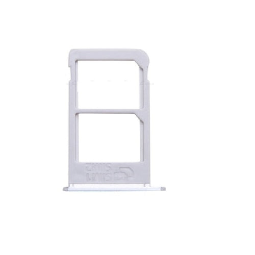 Dual SIM Card Holder Tray For Samsung Galaxy Note 5 : White