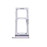 Dual SIM Card Holder Tray For Samsung Note 9 : Purple