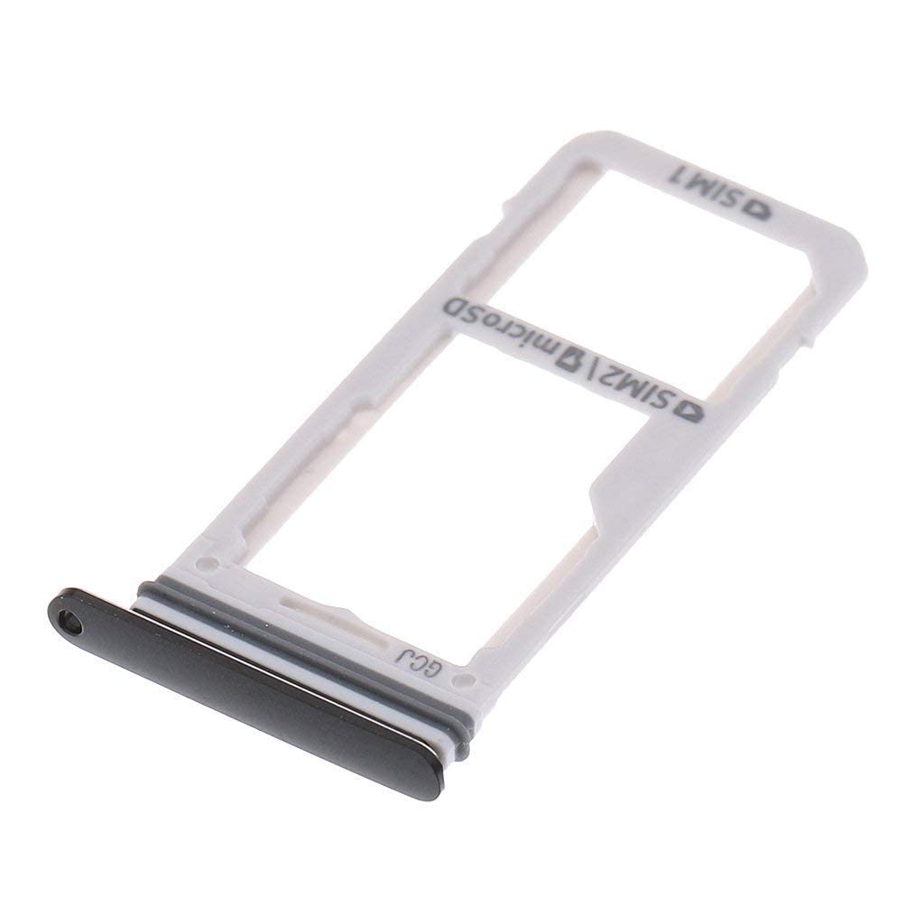 Dual Sim Tray Card Holder For Samsung Galaxy S8 Gray –