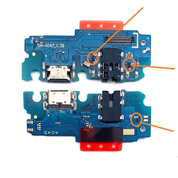 Charging Port / PCB CC Board For SAMSUNG Galaxy A04s / A047F (ICs Supports Fast Charging)