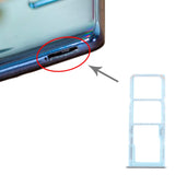 SIM Card Holder Tray For Samsung A71 : Blue