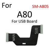 Main LCD Flex For Samsung A80 (Motherboard to USB Board)