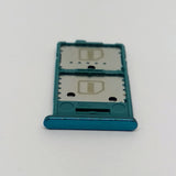 SIM Card Holder Tray For Samsung Galaxy F62 : Green