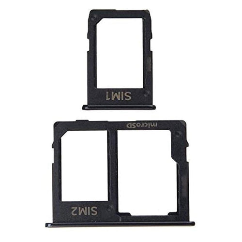 SIM Card Holder Tray For Samsung J4 Plus : Black