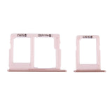 SIM Card Holder Tray For Samsung J7 Pro 2017 / J7 (2017) / J730 : Rose Gold