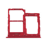 SIM Card Holder Tray For Samsung M01 Core : Red