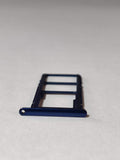 SIM Card Holder Tray For Samsung M01s : Blue