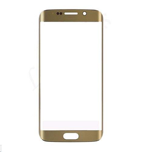 Front Glass For Samsung Galaxy S6 Edge : Gold