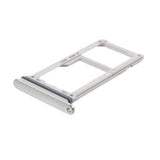 Dual Sim Tray Card Holder For Samsung S8 : Silver